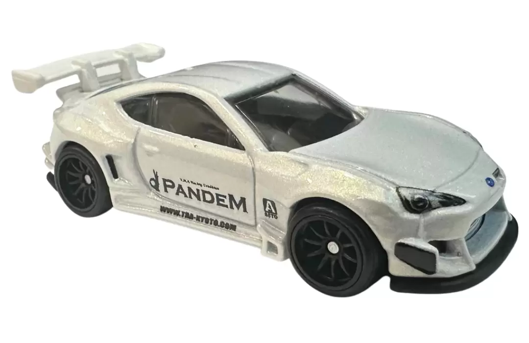 Foto da miniatura Hot Wheels Pandem Subaru BRZ na cor Branco