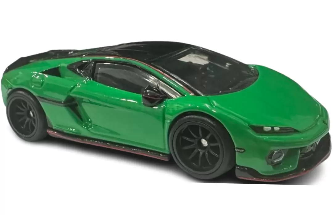 Foto da miniatura Hot Wheels Lamborghini Temerario na cor Verde