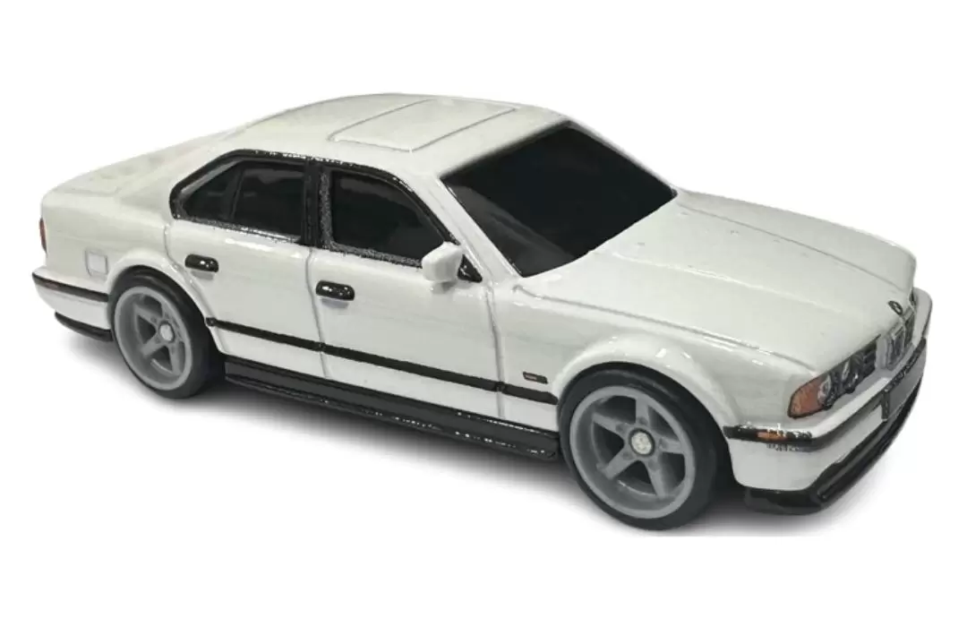 Foto da miniatura Hot Wheels 1991 BMW M5 na cor Branco