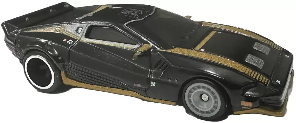 Foto da miniatura Hot Wheels Quadra Turbo-R V-Tech na cor Preto