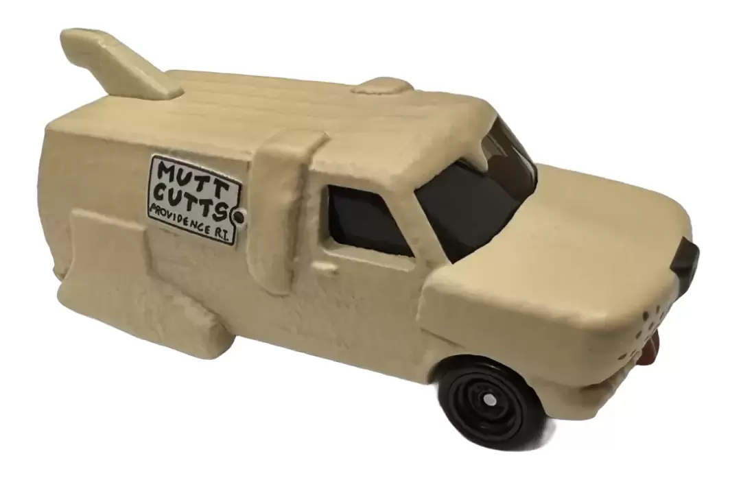 Foto da miniatura Hot Wheels Mutt Cutts Van na cor Bege