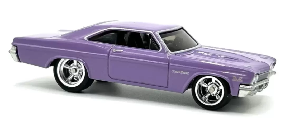 Foto da miniatura Hot Wheels 1966 Chevy Impala na cor Roxo