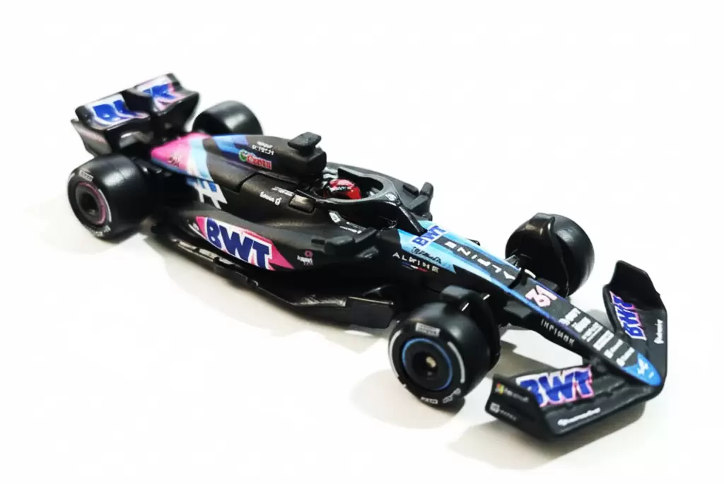 Foto da miniatura Hot Wheels BMW Alpine F1 Team - A524 (#10) na cor Preto