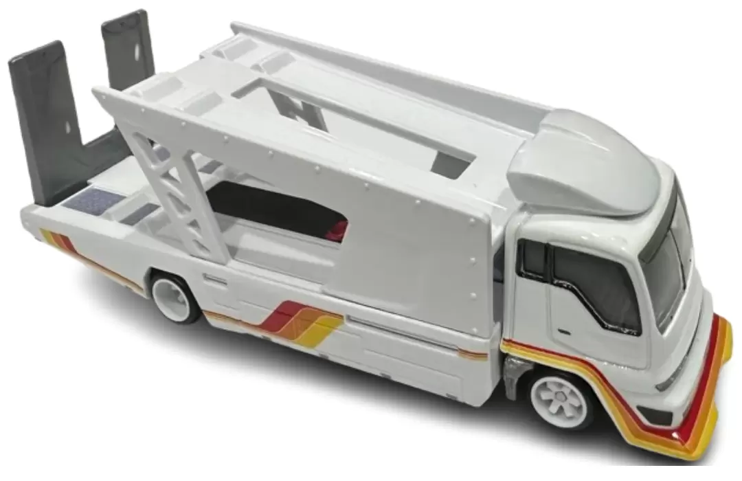 Foto da miniatura Hot Wheels Kousoku Hauler na cor Branco
