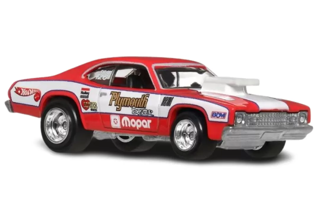 Foto da miniatura Hot Wheels 73 Plymouth Duster na cor Vermelho