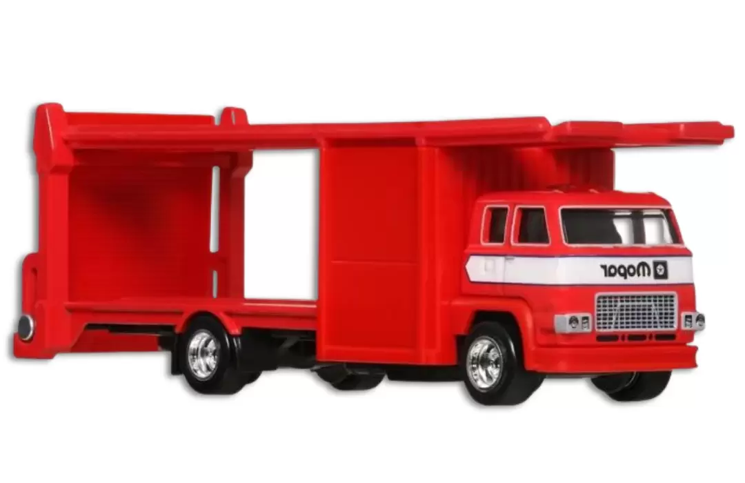 Foto da miniatura Hot Wheels Second Story Lorry na cor Vermelho