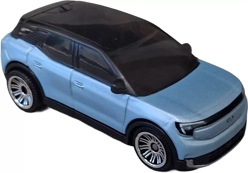 Foto da miniatura Matchbox 2024 Ford Explorer BEV na cor Azul