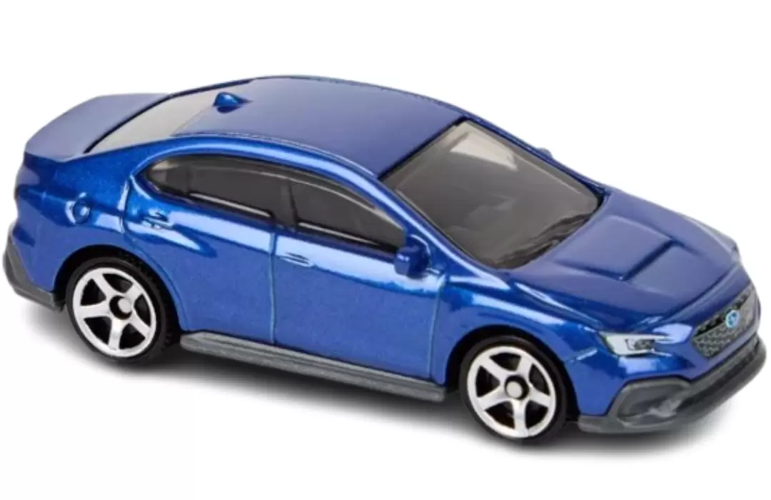 Foto da miniatura Matchbox 2024 Subaru WRX S4 STI na cor Azul