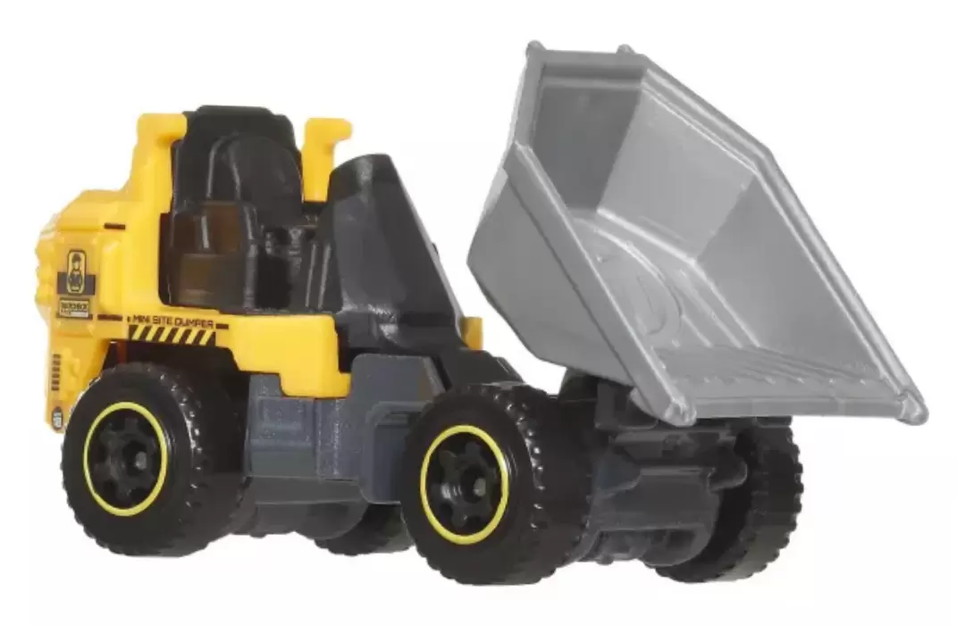 Foto da miniatura Matchbox MBX LIL' Dumper na cor Amarelo