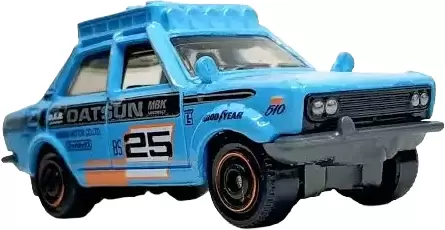 Foto da miniatura Matchbox 70 Datsun 510 Rally na cor Azul