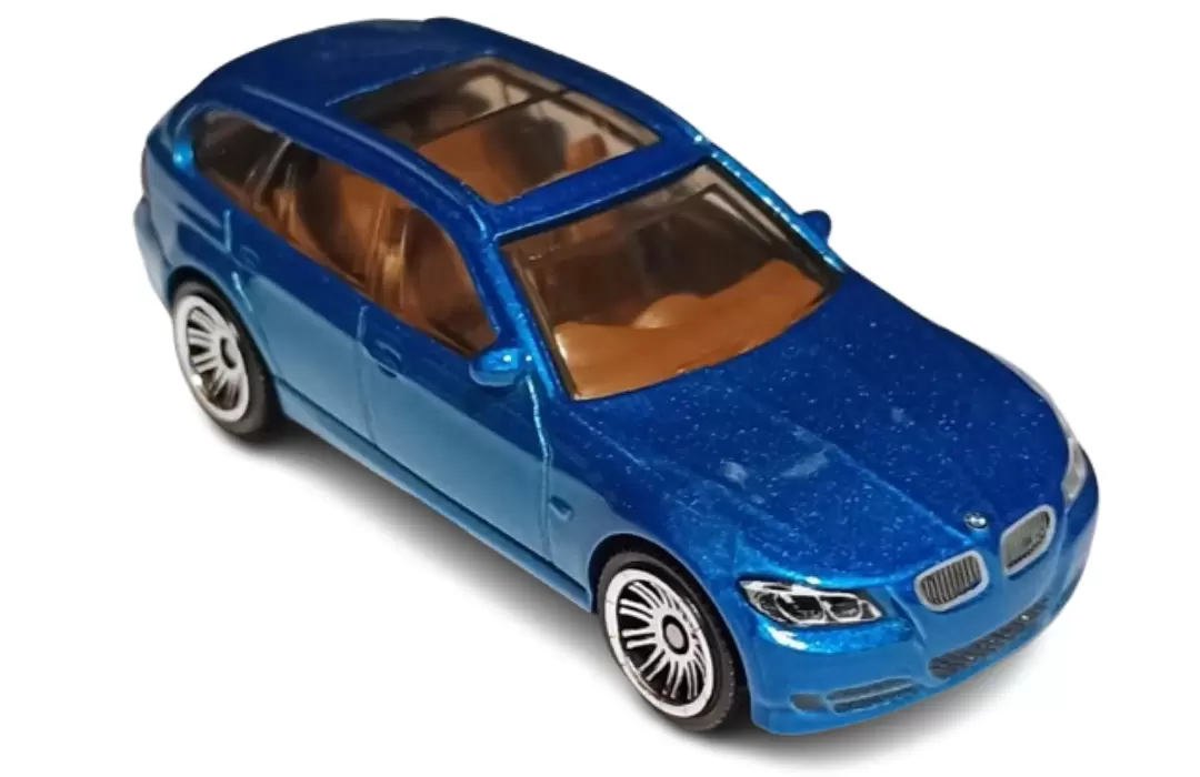 Foto da miniatura Matchbox 2012 BMW 3 Series Touring na cor Azul