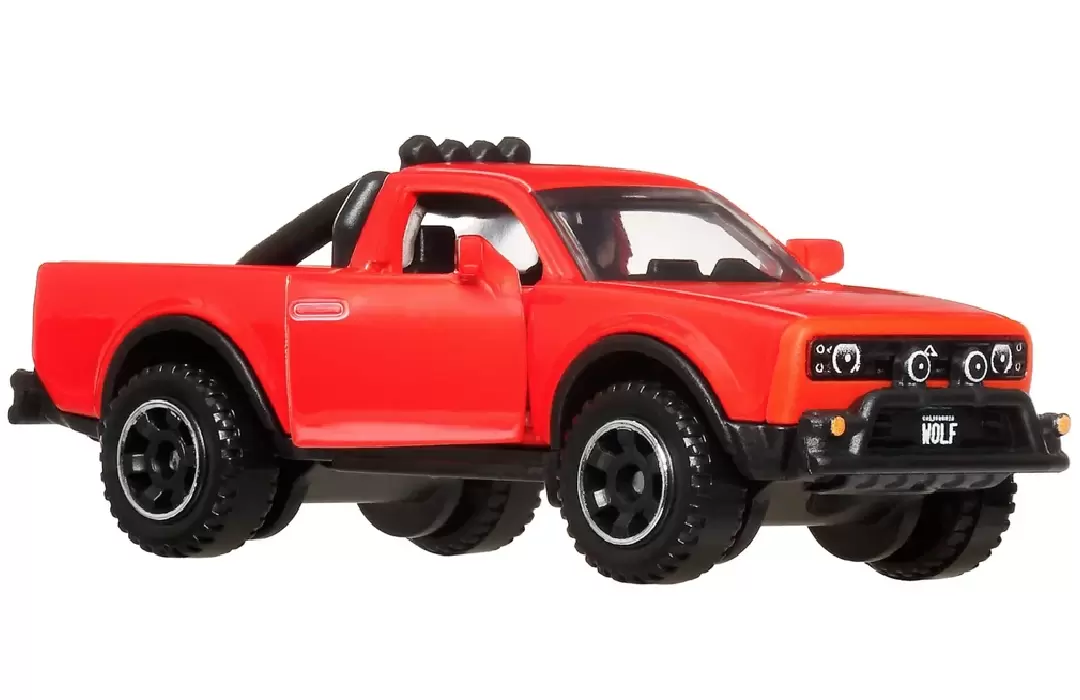 Foto da miniatura Matchbox Alpha Wolf Electric Truck na cor Vermelho