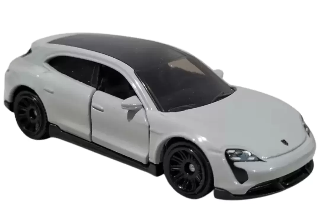 Foto da miniatura Matchbox Porsche Taycan GTS Sport Turismo na cor Cinza