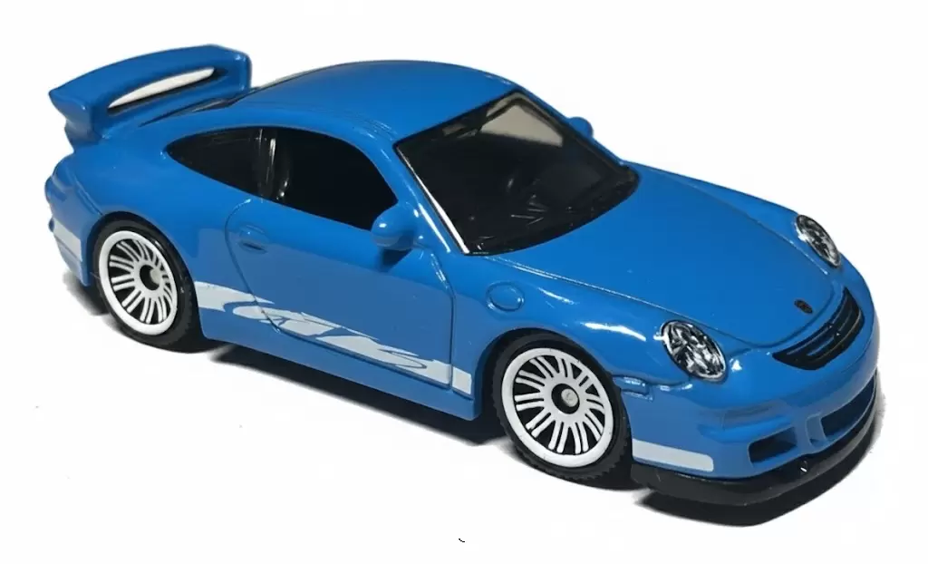 Foto da miniatura Matchbox Porsche 911 GT3 (2007) na cor Azul