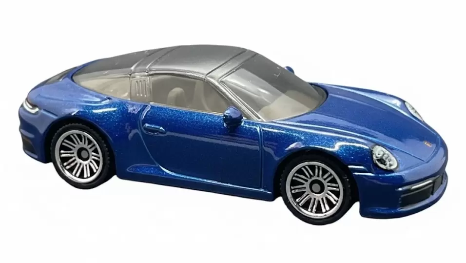 Foto da miniatura Matchbox Porsche 911 Targa na cor Azul
