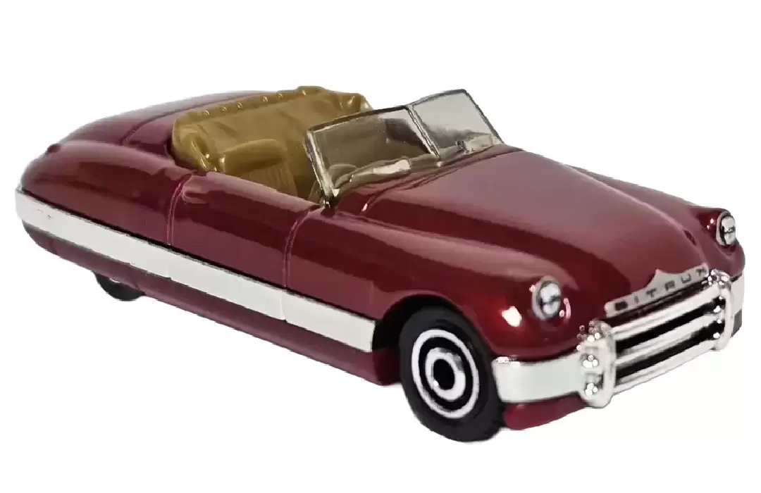 Foto da miniatura Matchbox 1949 Kurtis Sport Car na cor Vinho