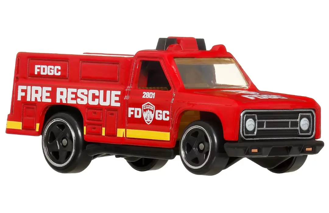 Foto da miniatura Hot Wheels Rescue Ranger na cor Vermelho
