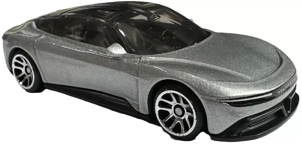 Foto da miniatura Hot Wheels 2022 DeLorean Alpha5 na cor Prata
