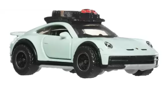 Foto da miniatura Matchbox 2023 Porsche 911 Rallye na cor Cinza