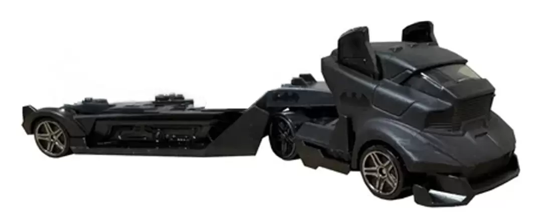 Foto da miniatura Hot Wheels Batmobile Hauler na cor Preto
