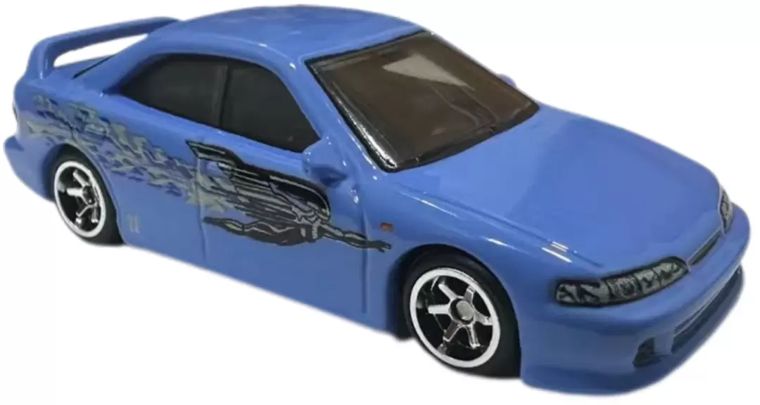Foto da miniatura Hot Wheels Custom Acura Integra Sedan GSR na cor Azul