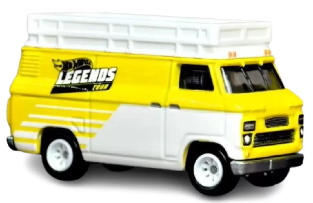 Foto da miniatura Hot Wheels HW Rally Hauler na cor Amarelo