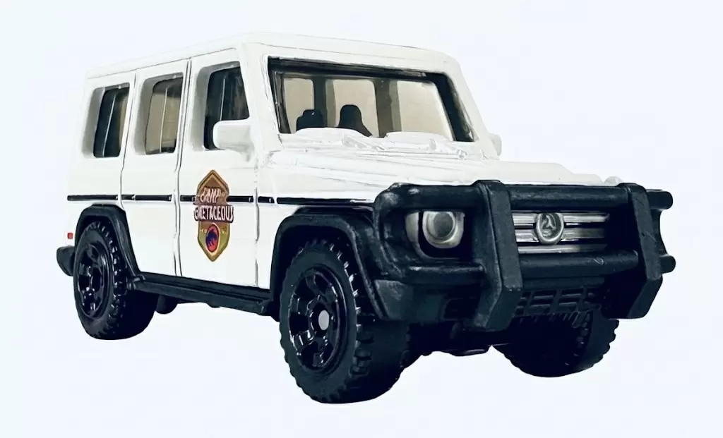 Foto da miniatura Matchbox 14 Mercedes-Benz G-Class G 550 na cor Branco