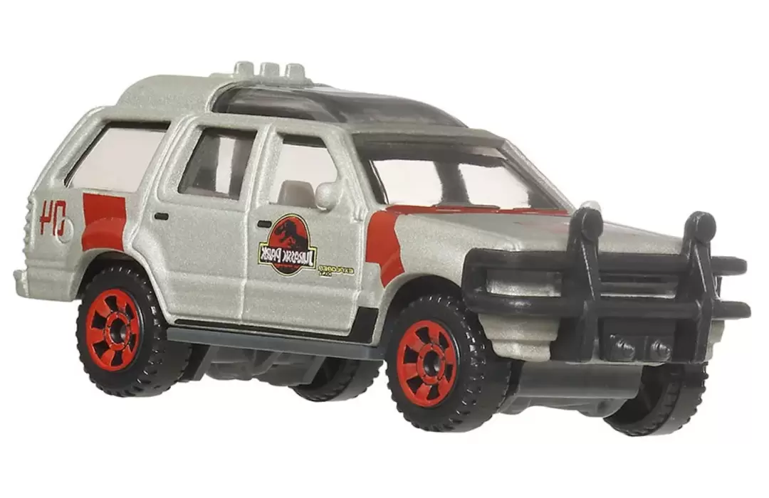 Foto da miniatura Matchbox Ford Explorer na cor Cinza