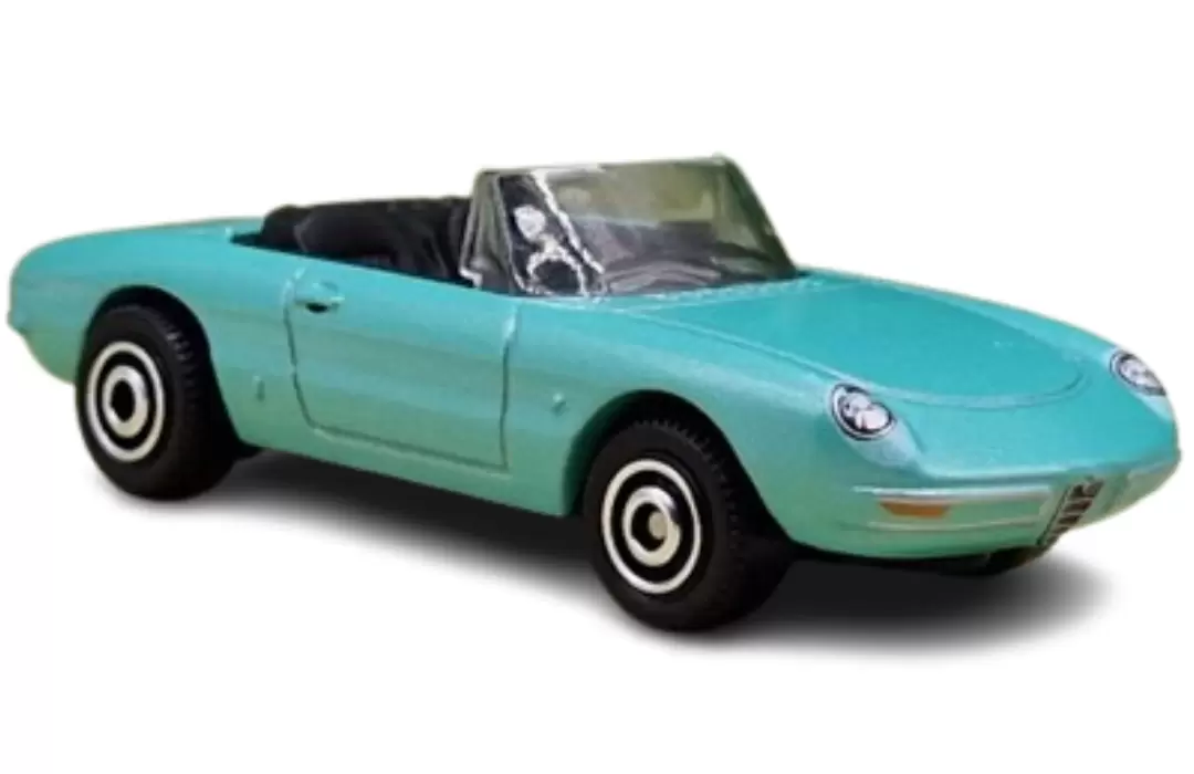 Foto da miniatura Matchbox 67 Alfa Romeo Duetto na cor Verde