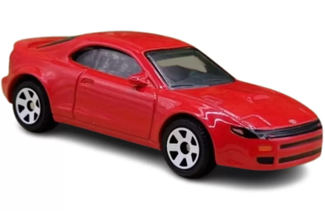 Foto da miniatura Matchbox 1993 Toyota Celica na cor Vermelho