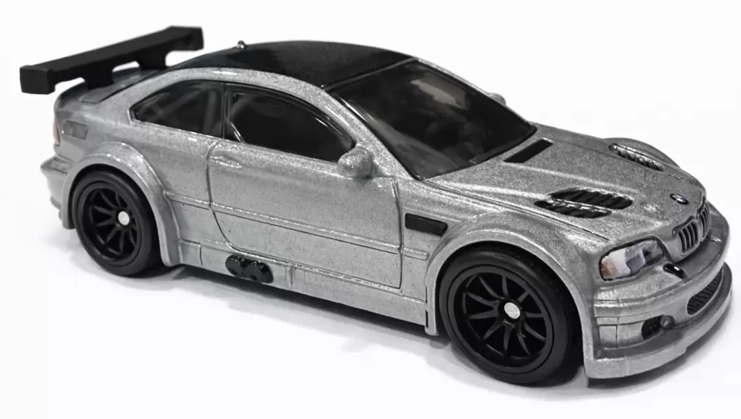 Foto da miniatura Hot Wheels BMW M3 GTR na cor Prata
