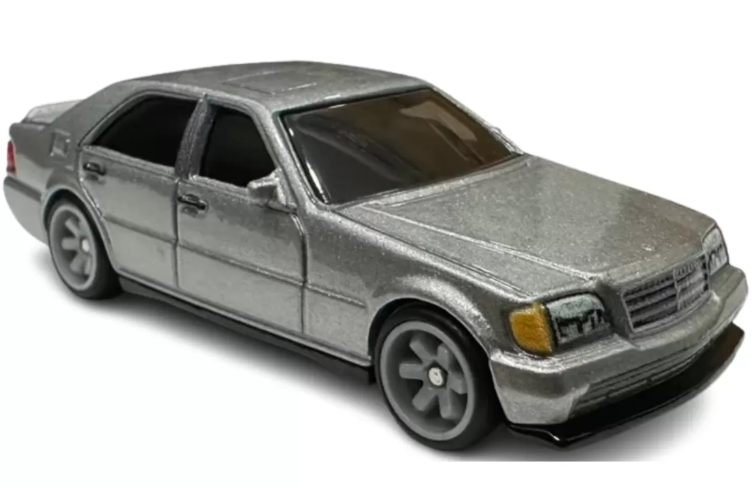 Foto da miniatura Hot Wheels Mercedes-Benz 500 SEL na cor Prata