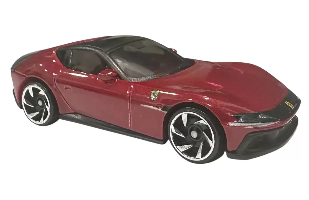 Foto da miniatura Hot Wheels Ferrari 12Cilindri na cor Vermelho