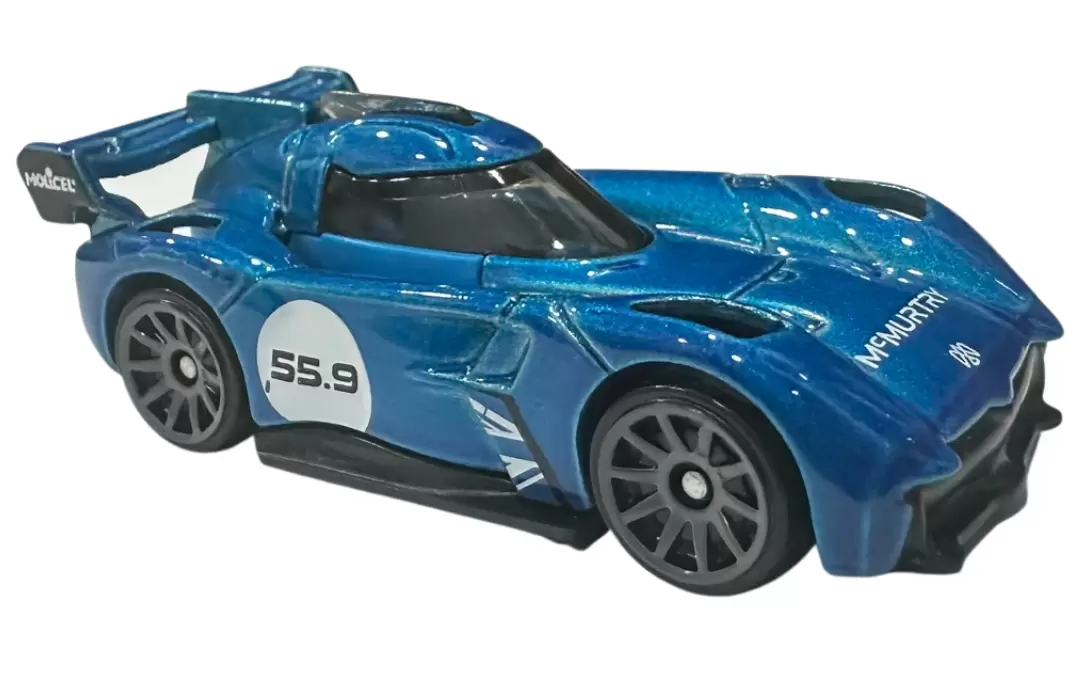 Foto da miniatura Hot Wheels McMurtry Spéirling na cor Azul