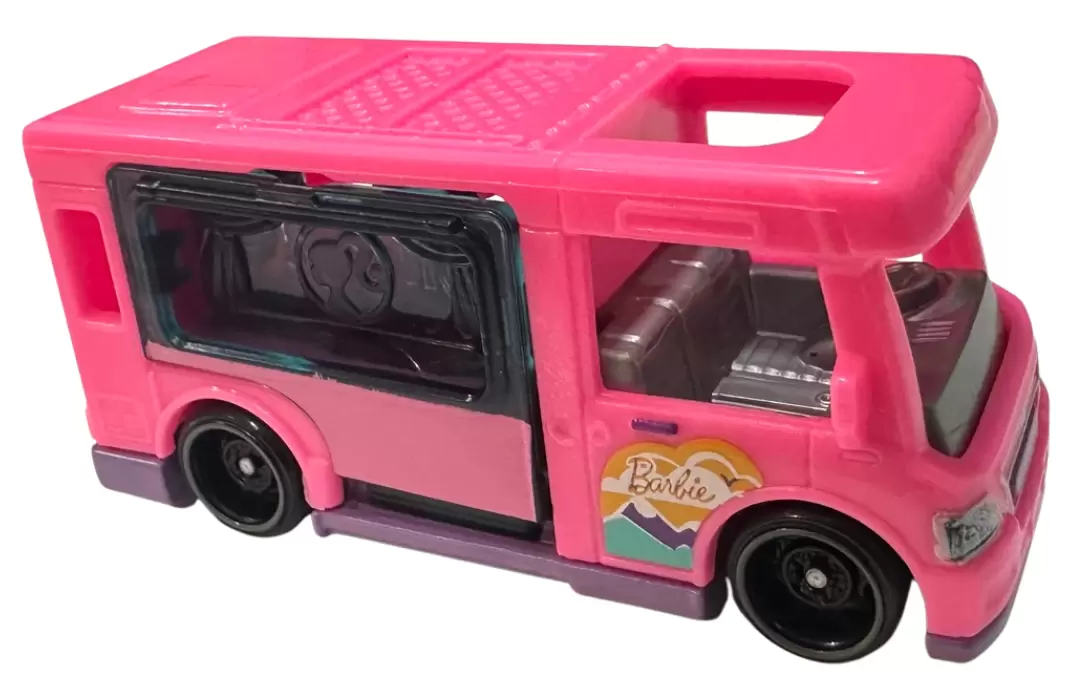 Foto da miniatura Hot Wheels Barbie Dream Camper na cor Rosa