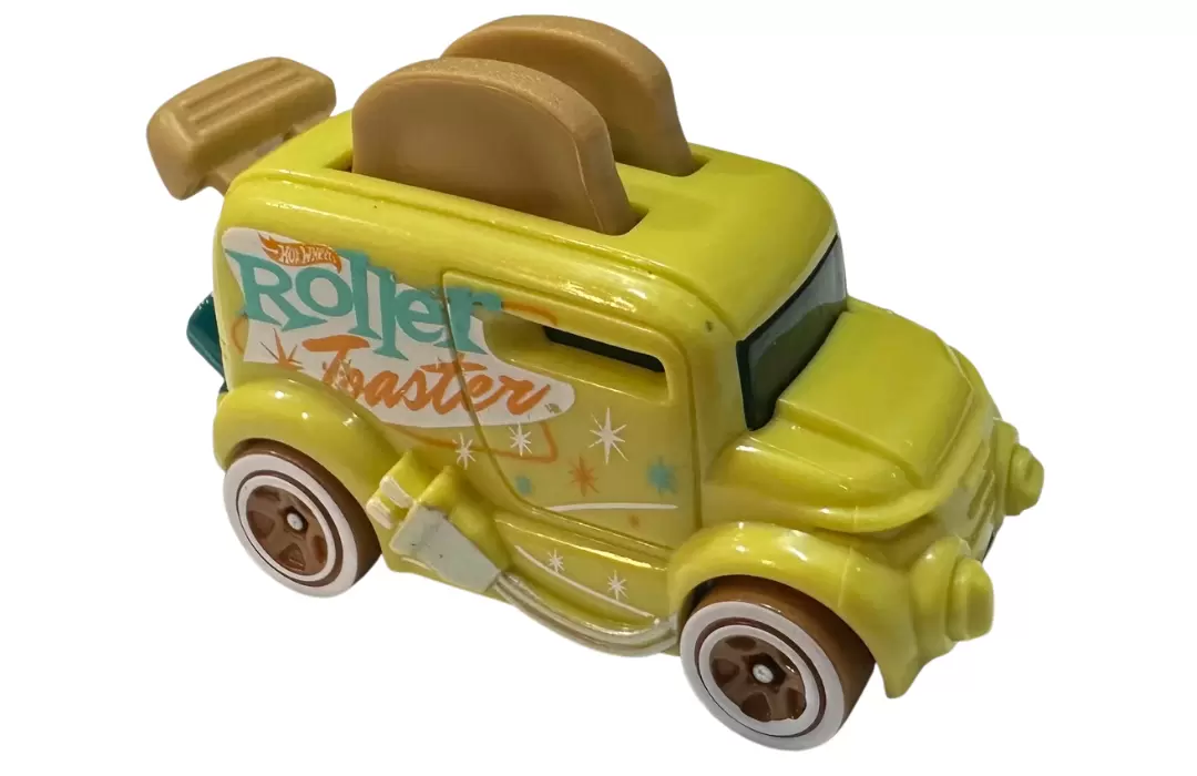 Foto da miniatura Hot Wheels Roller Toaster na cor Bege