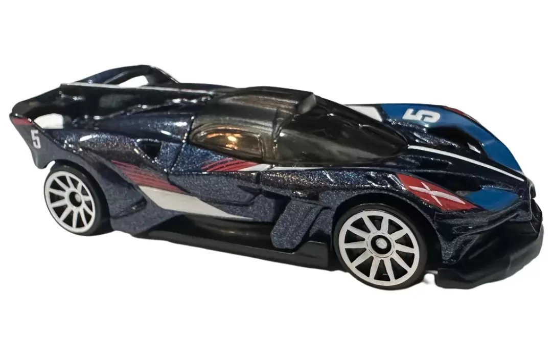 Foto da miniatura Hot Wheels Bugatti Bolide na cor Azul