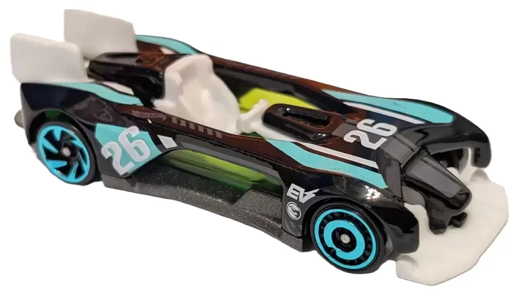 Foto da miniatura Hot Wheels Electro Silhouette (TH) na cor Preto