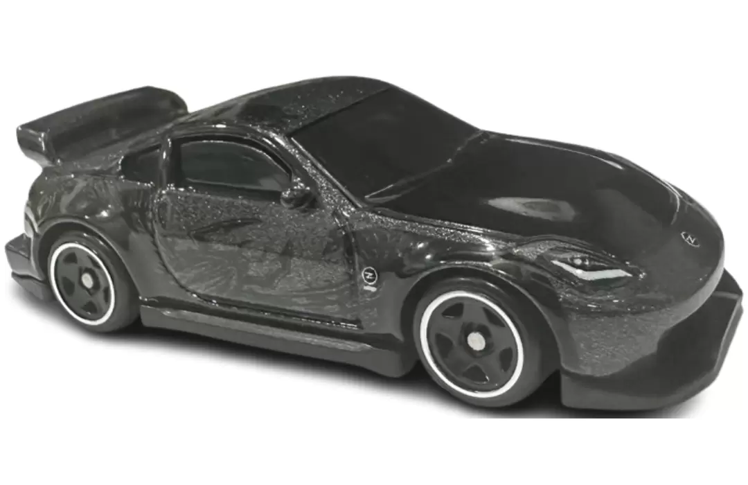 Foto da miniatura Hot Wheels Nissan 350Z Custom na cor Cinza