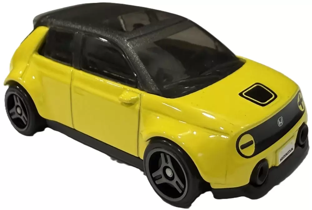 Foto da miniatura Hot Wheels Custom 2020 Honda e na cor Amarelo