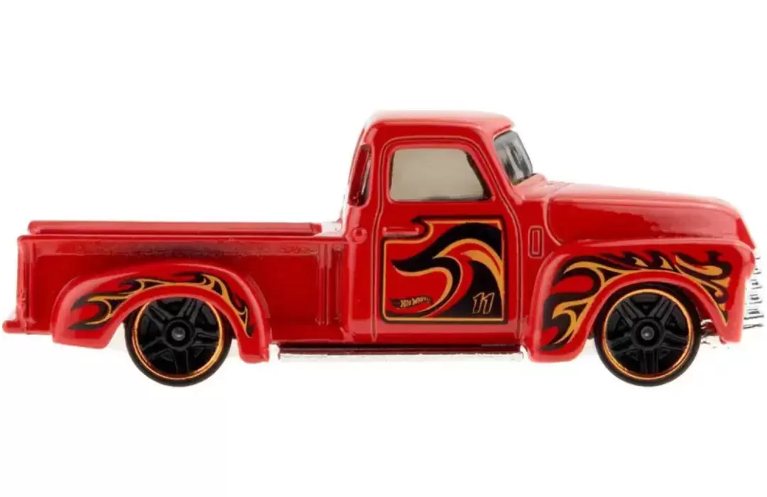 Foto da miniatura Hot Wheels 52 Chevy Truck na cor Vermelho