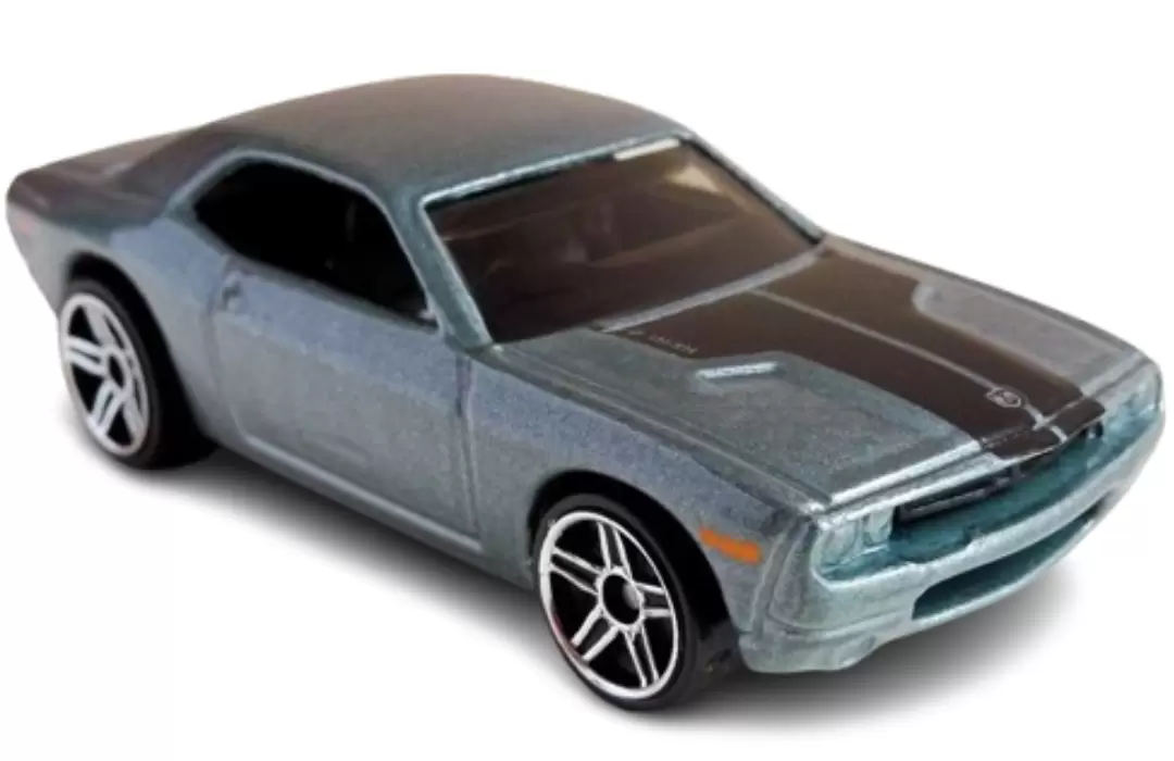 Foto da miniatura Hot Wheels Dodge Challenger Concept na cor Cinza