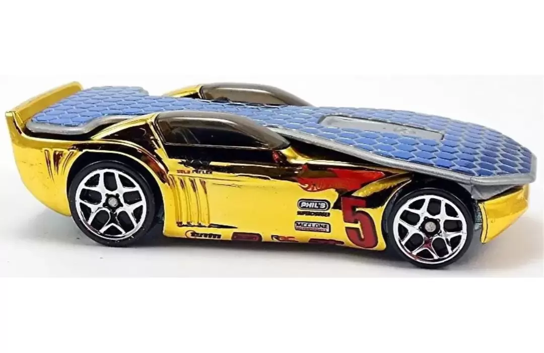 Foto da miniatura Hot Wheels Solar Reflex na cor Dourado