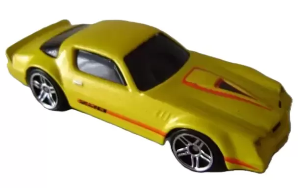 Foto da miniatura Hot Wheels Camaro Z28 na cor Amarelo