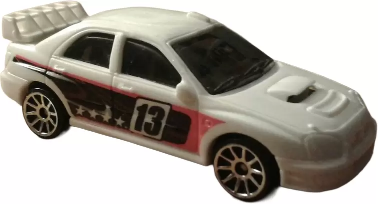 Foto da miniatura Hot Wheels Subaru Impreza na cor Branco