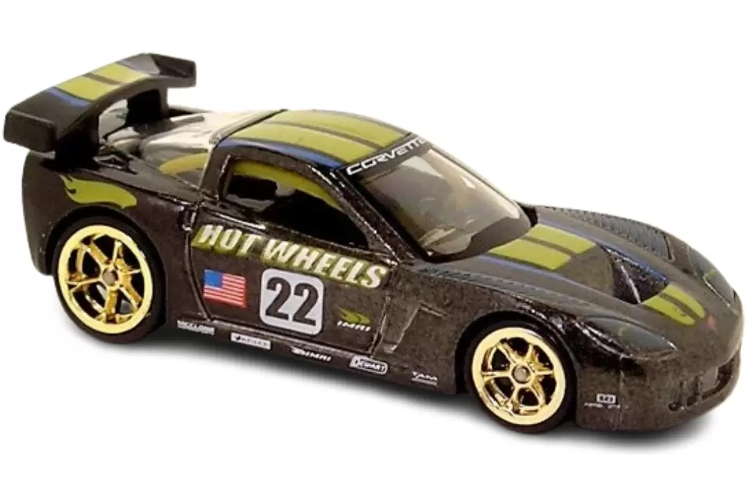 Foto da miniatura Hot Wheels Corvette C6R (STH) na cor Cinza