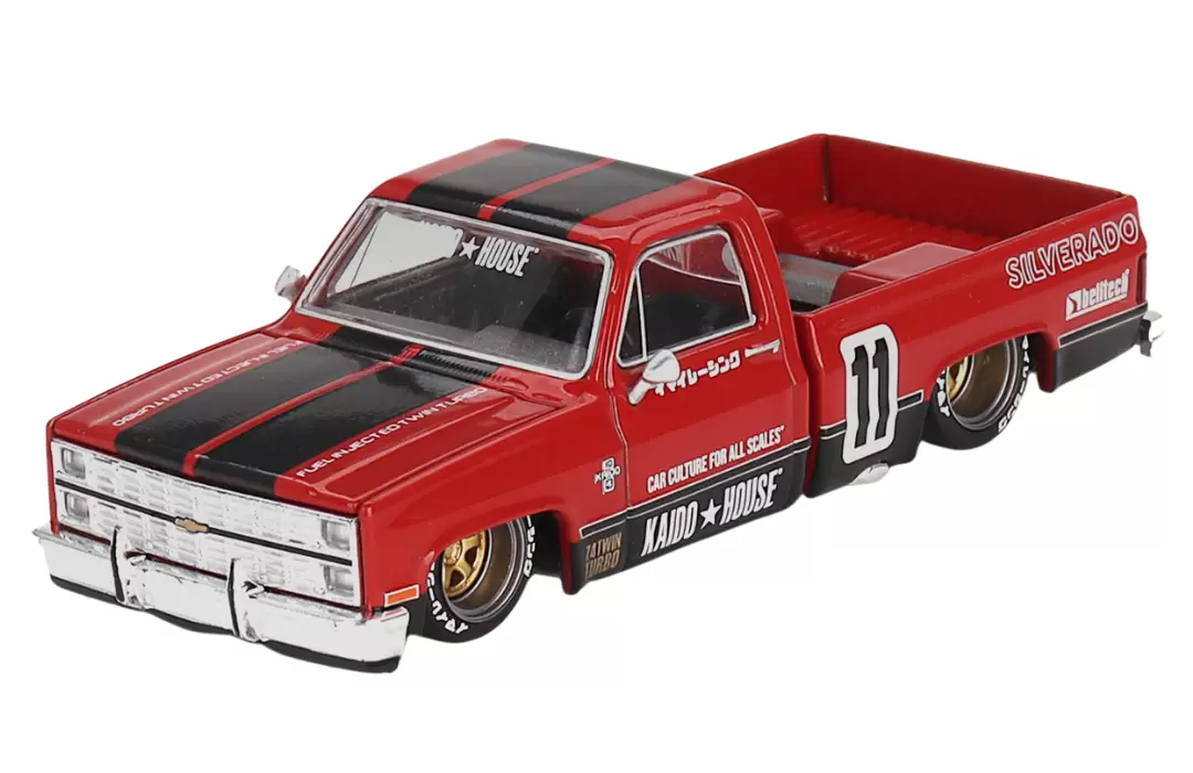 Foto da miniatura Kaido-House Chevrolet Silverado KAIDO V1 na cor Vermelho