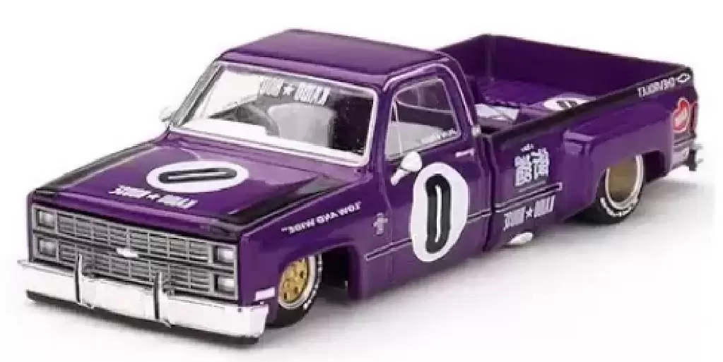 Foto da miniatura Kaido-House Chevrolet Silverado dually na cor Roxo