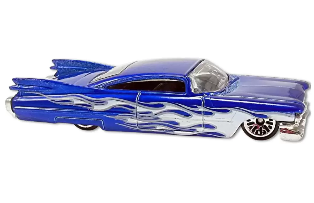 Foto da miniatura Hot Wheels Custom 59 Cadillac na cor Azul
