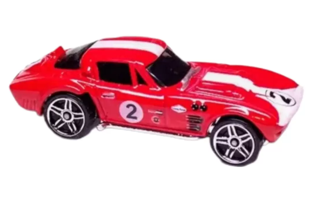 Foto da miniatura Hot Wheels Corvette Grand Sport na cor Vermelho
